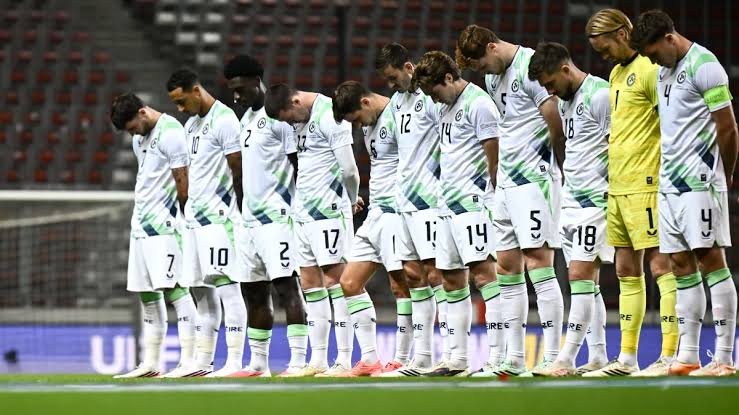 IRANinZIMBABWE's tweet photo. We would like to extend our highest respects to the Irish national football team, the men of honor. https://t.co/YwvqBpdPdU