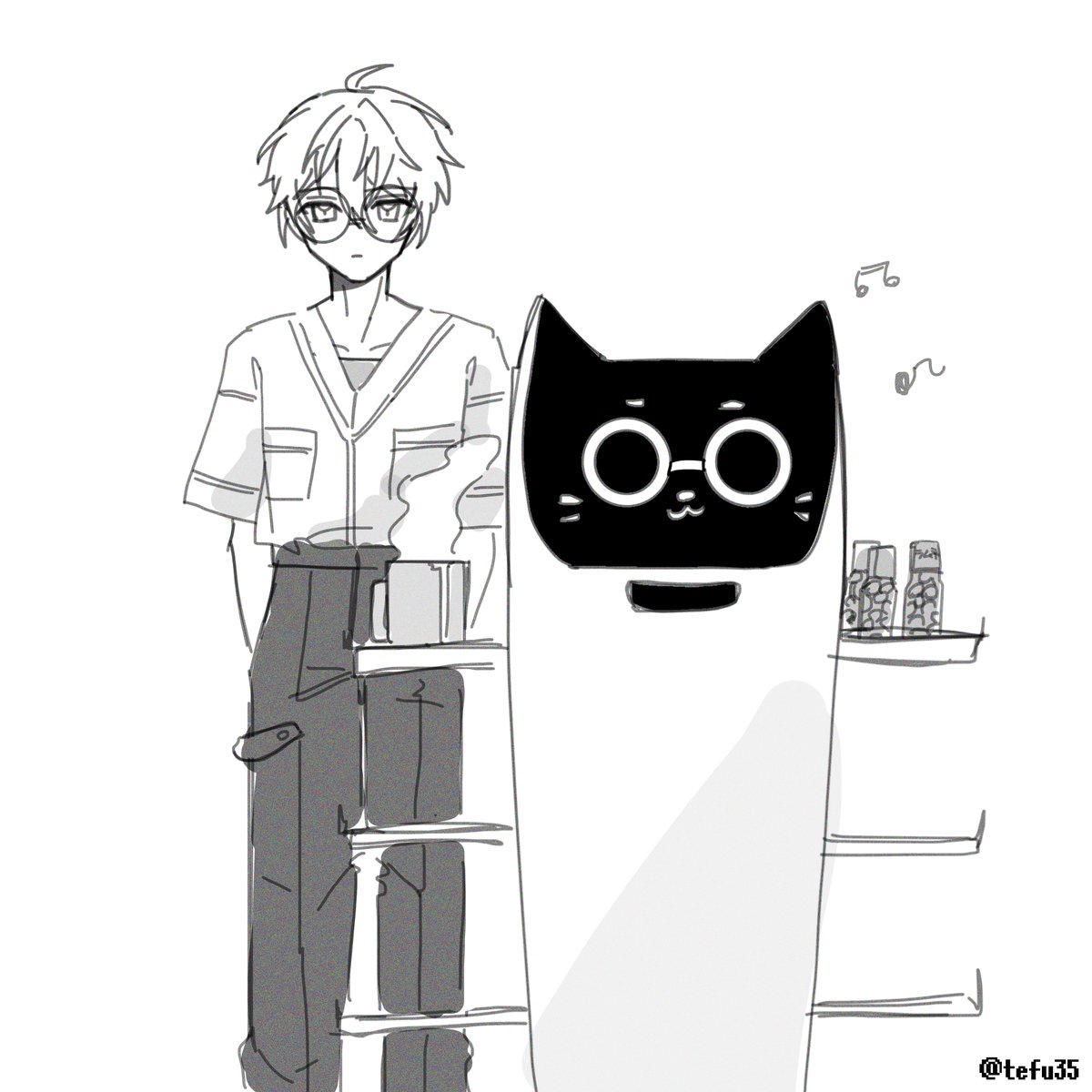 tefusan_0305's tweet photo. ちょくちょく描いてたやつ https://t.co/0A9r1aRtwC