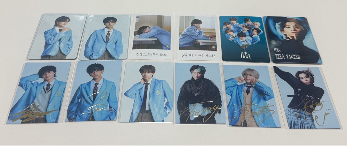 riku__grim's tweet photo. #EBiDAN  エビダン Yes!東京 Y東 15周年  #トレカ交換（※敬称略）

【求】※優先度順
タクヤ変身後大トレカ
 箔押しタクヤ学生服トレカ
 （他メン3、4枚目にないもの）

【譲】 #ICEx 
志賀李玖、中村旺太郎、阿久根温世
千田波空斗、筒井俊旭、山本龍人
竹野世梛、八神遼介 

交換方法はリプにて⬇️ https://t.co/QueLkSgJEj