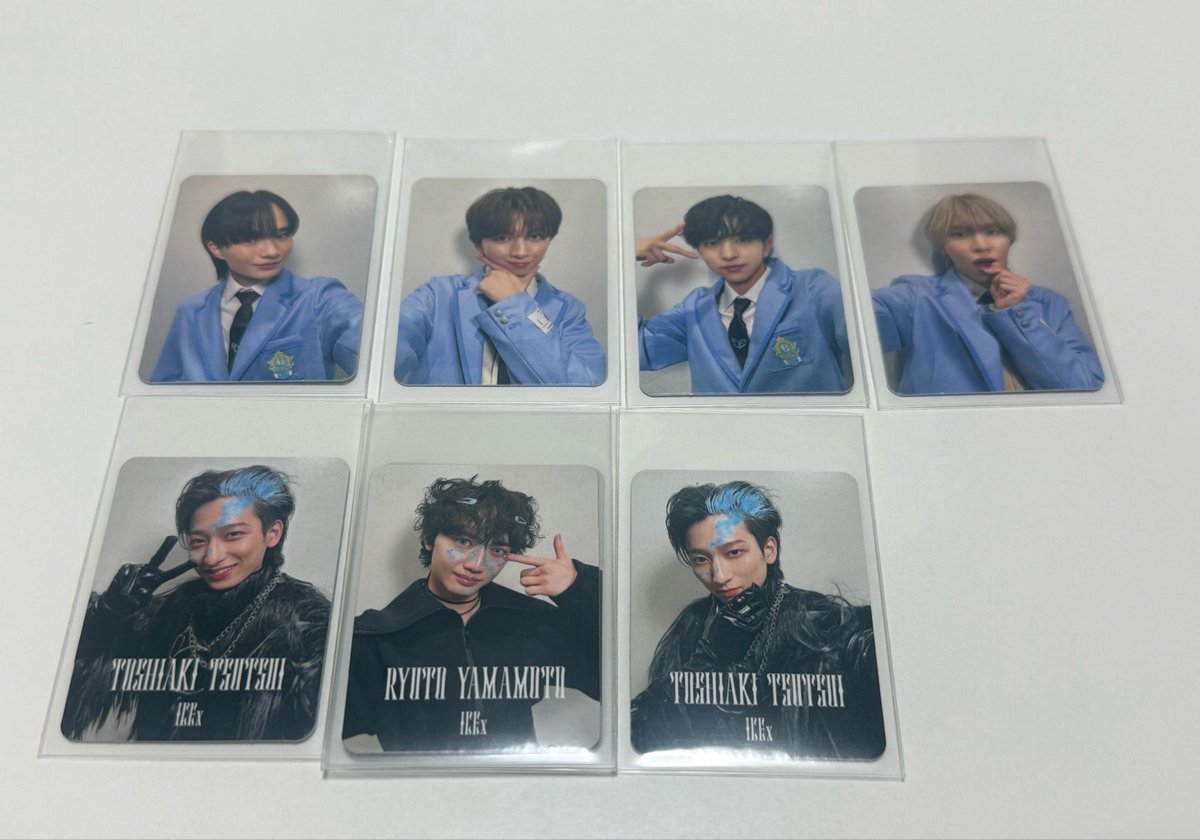 riku__grim's tweet photo. #EBiDAN  エビダン Yes!東京 Y東 15周年  #トレカ交換（※敬称略）

【求】※優先度順
タクヤ変身後大トレカ
 箔押しタクヤ学生服トレカ
 （他メン3、4枚目にないもの）

【譲】 #ICEx 
志賀李玖、中村旺太郎、阿久根温世
千田波空斗、筒井俊旭、山本龍人
竹野世梛、八神遼介 

交換方法はリプにて⬇️ https://t.co/QueLkSgJEj