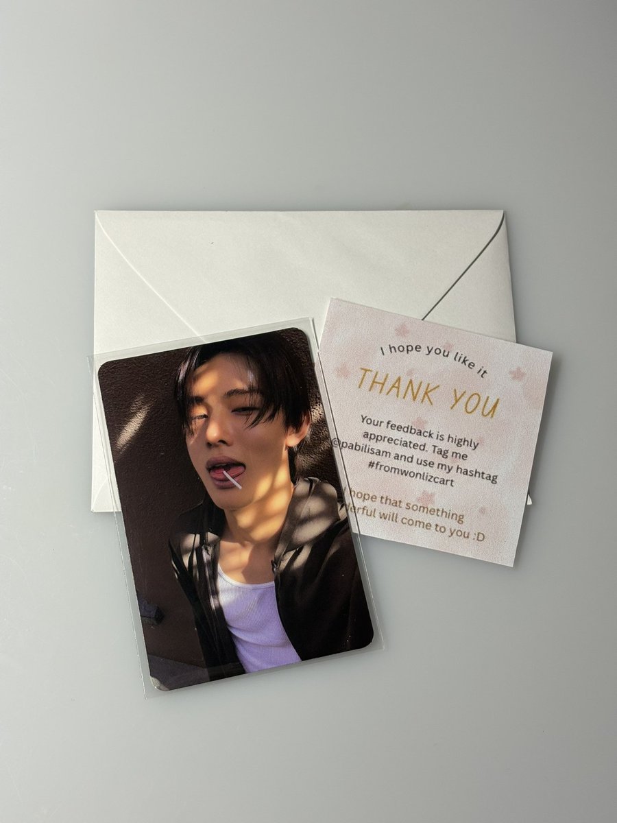aca1rz's tweet photo. ⊹ ࣪ ˖  𝒑𝒓𝒊𝒐 𝒎𝒂𝒊𝒍 #airrived .ᐟ 🎱

hiiii, @pabilisam! sean is finally homeee 🤩 YAAAY sh cu pob haver oMG SUPER WORTH THE WAIT!! 🩷 tysm for the vv smooth and fast transactionn! to more budolsss! 🫶🏻

✉️ : #fromwonlizcart https://t.co/TxabWSVS2u