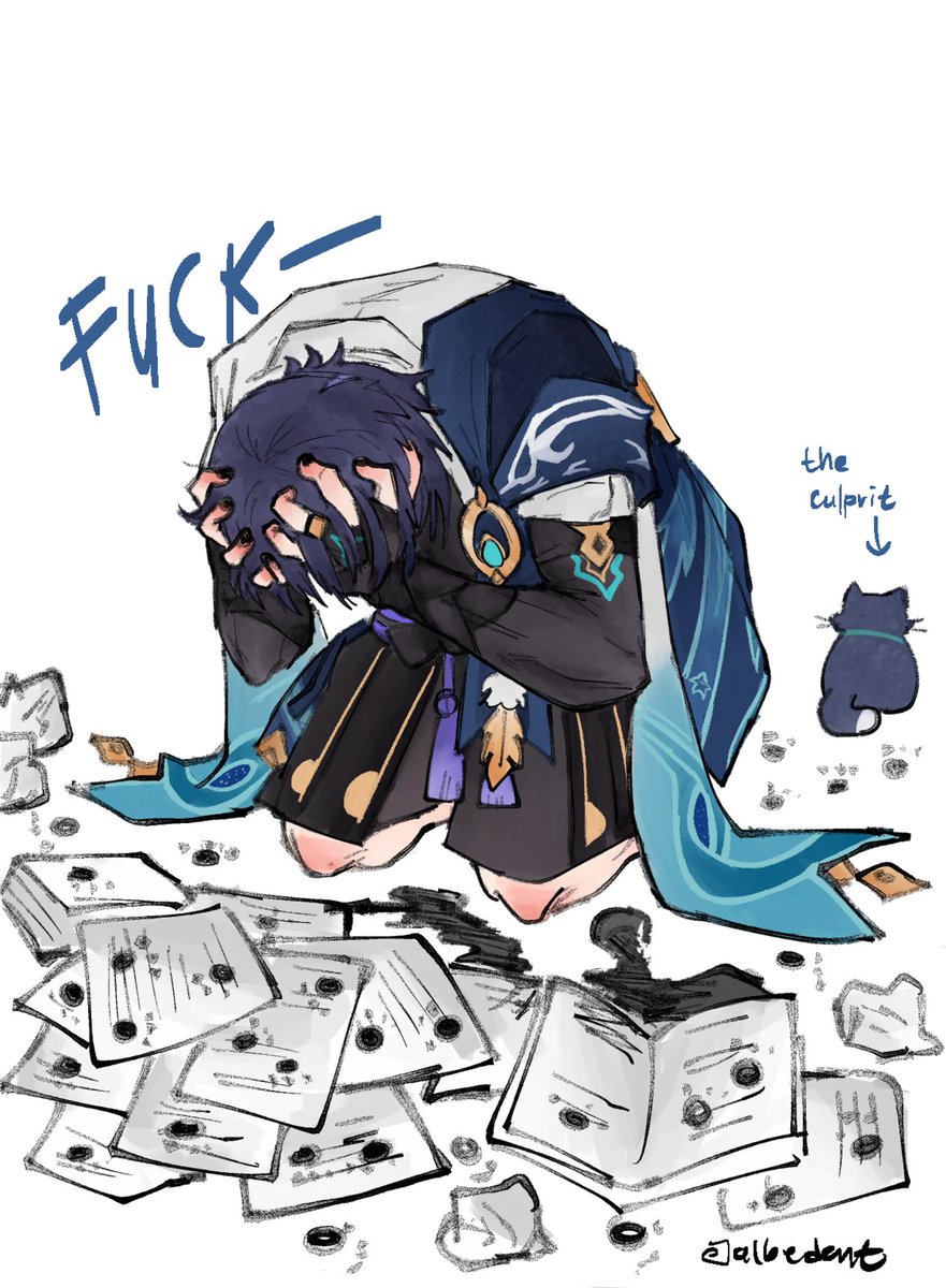 albedont_'s tweet photo. uni fucked me up at this point im not a virgin anymore 💔🥰

#scaramouche https://t.co/ekCHjdNx1G