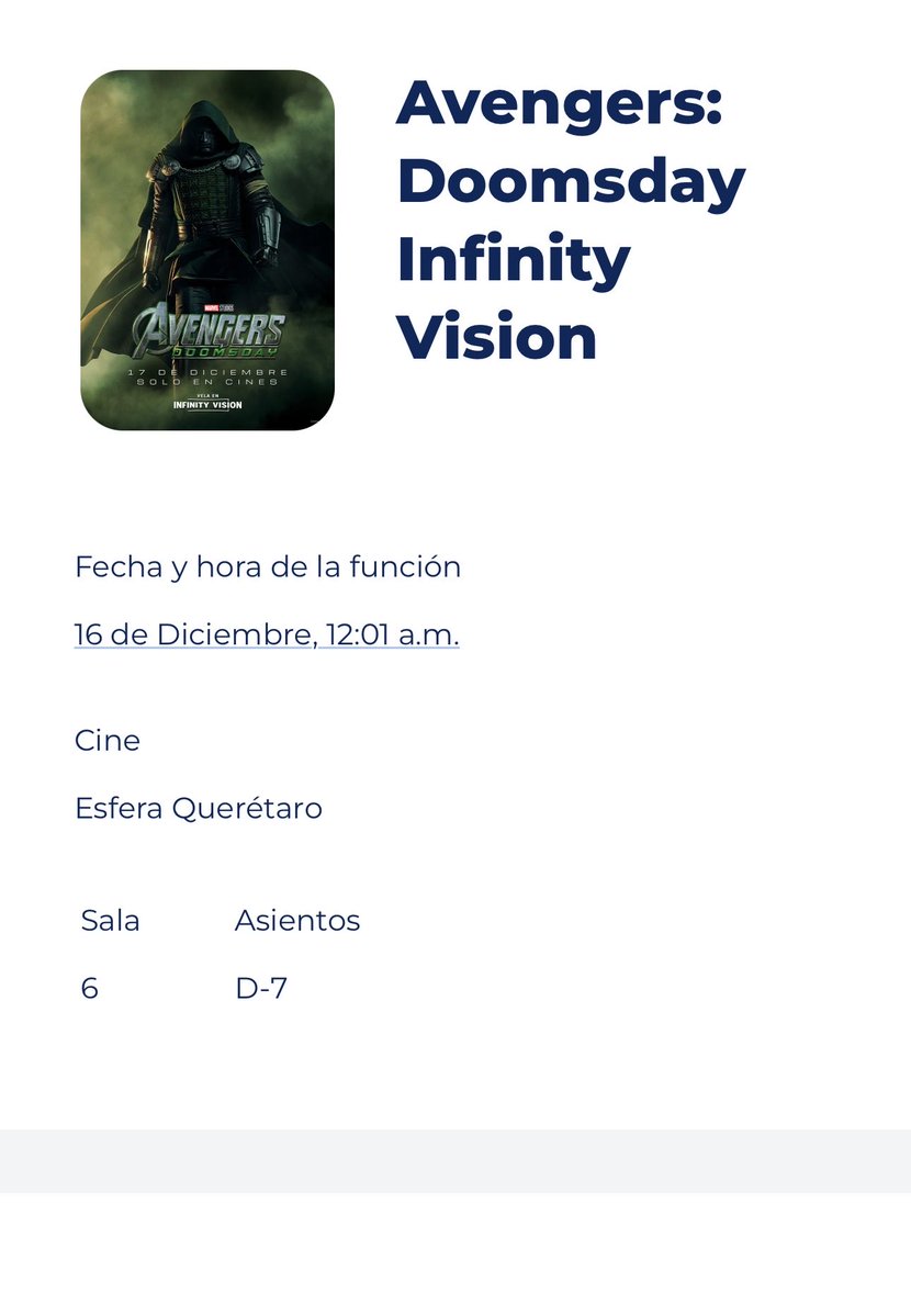 JerryMa01's tweet photo. ojalá tenga el mismo feeling que aquel distante 2019.

#AvengersDoomsday https://t.co/IqQR5lvXwZ