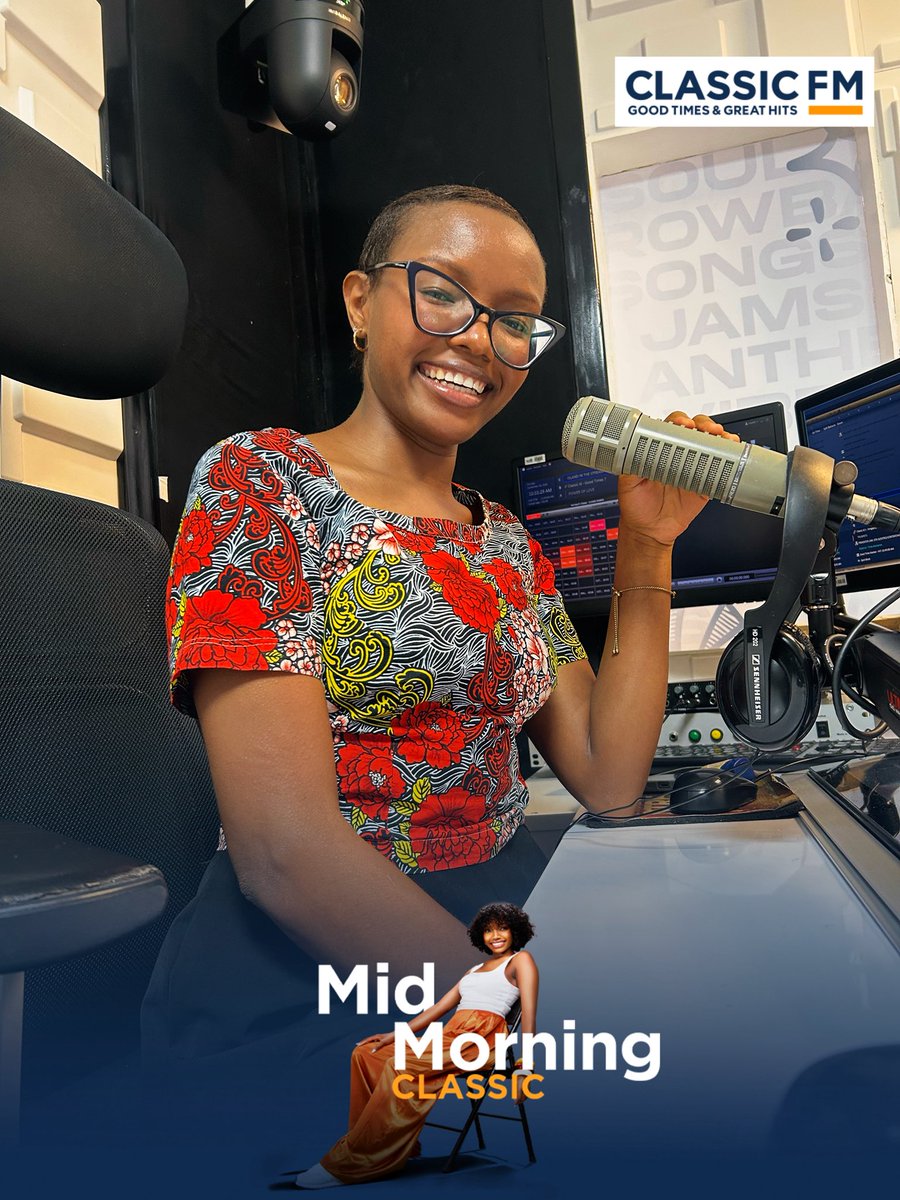 Classic105Kenya's tweet photo. Chilly morning? 😮‍💨 We’ve got you covered! 
Imelda is live on air with Classic hits guaranteed to warm up your workday. How are you staying cozy today?

@ImeldaMutio 
#imeldaonclassic https://t.co/4KgCCQhKwo