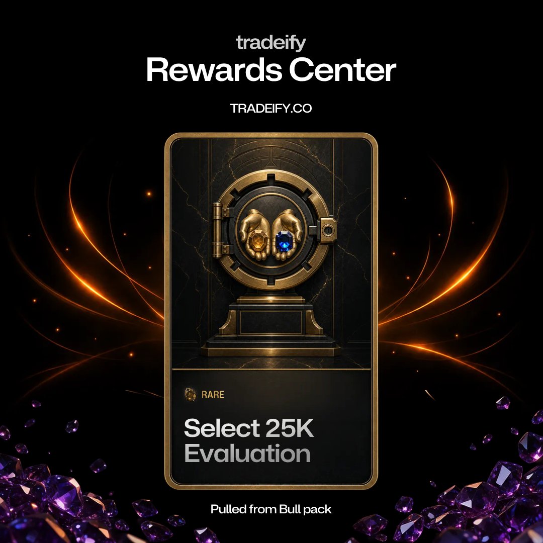 ToxicTrader99's tweet photo. Just got the $25K select 🤩...
Thanks a lot @Tradeify @BrettSimba ❤️ https://t.co/IFknnjsScL
