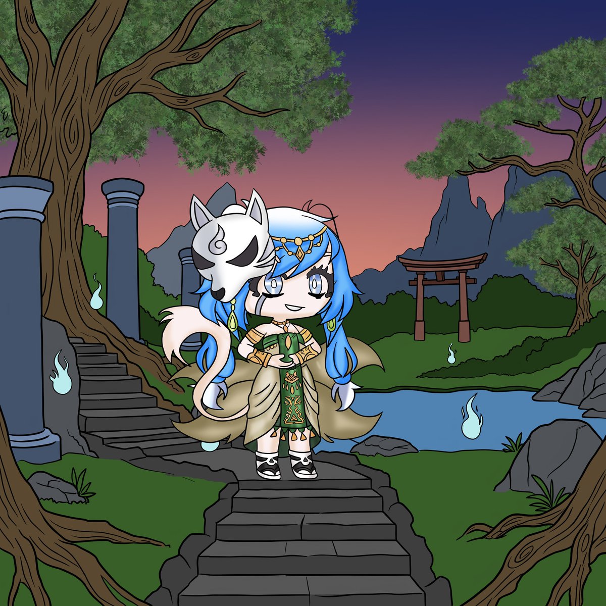 Cozy_Claudia's tweet photo. Hey everyone I hope you're all doing well I just finished my new character art project and I'd love to get your feedback on it so I wanted to share it with you #ArtisticAlliance #CreativeTogetherness #groupart #twitterblades #comissionartist #banner #wallpaper https://t.co/LmKFX1tfVX