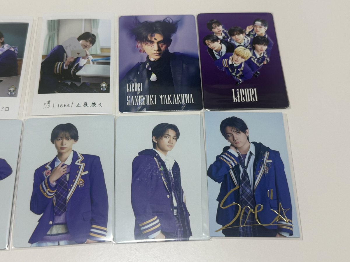 riku__grim's tweet photo. #EBiDAN    エビダン Yes!東京 Y東 15周年  #トレカ交換（※敬称略）

【求】※優先度順
タクヤ変身後大トレカ
 箔押しタクヤ学生服トレカ
 （他メン3、4枚目にないもの）

【譲】 #Lienel
 芳賀柊斗、近藤駿太、高岡ミロ
森田璃空、武田創世、高桑真之 

交換方法はリプにて⬇️ https://t.co/KvoLcHK67p