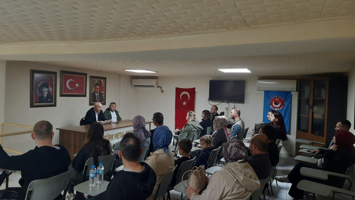 baytur1974's tweet photo. Sayın Genel Başkanımız  Uysal Altundağ’ın Liderliğinde Türk Metal Sendikamızın Mess ortak eğitim programına katılacak üye,eş ve çocuklarını Didim Agaya otelimize yolcu ettim.
Üyelerimize güzel bir eğitim programı geçirmeleri ve hayırlı yolculuklar dilerim.

#SosyalLiderUysalAltundağ
#SosyalSendikaTürkMetal
#Biga1NoluŞube