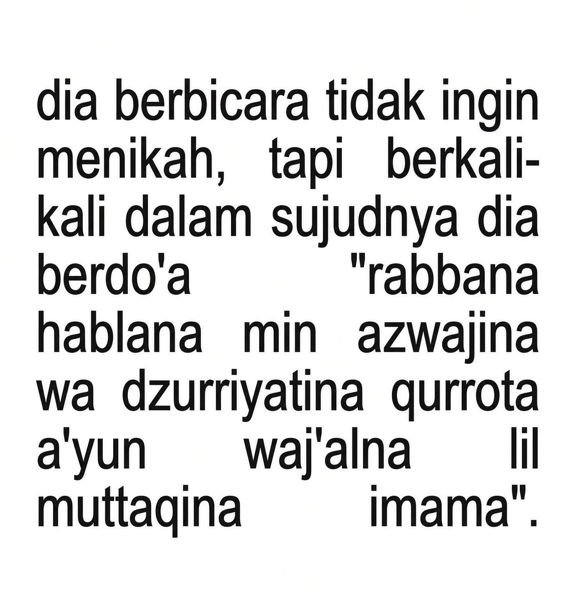 anggarasamvdr's tweet photo. “Gapapa kok gue ga nikah” but… https://t.co/KcgmH7mXSc