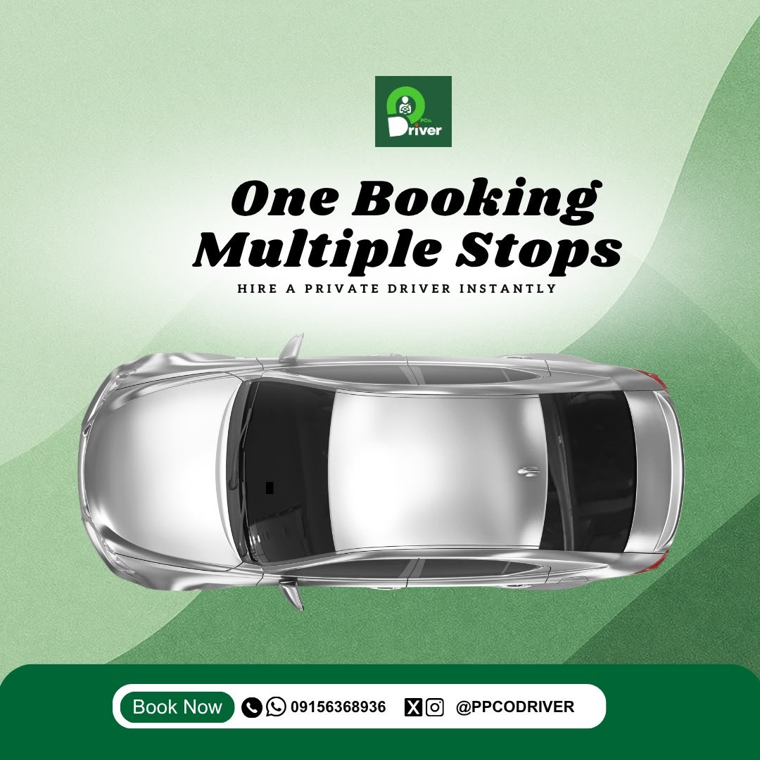 ppcodriver's tweet photo. One booking. Multiple stops. One private driver. ๐
Running errands, attending meetings or making several stops? Let PPCO Driver take care of the driving while you focus on your day.
๐ 0915 636 8936 | WhatsApp available
#PPCODriver #Abuja #PrivateDriver #HireADriver https://t.co/mRwHhvDoMS