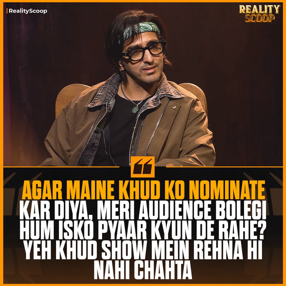 reality_scoop_'s tweet photo. Qazi clearly understands how his decision could be perceived by the audience. 🔥

#QaziTouqeer #BiggBoss20 #BB20 #RockstarQazi #RealityScoop https://t.co/ssqqGG6Kbg