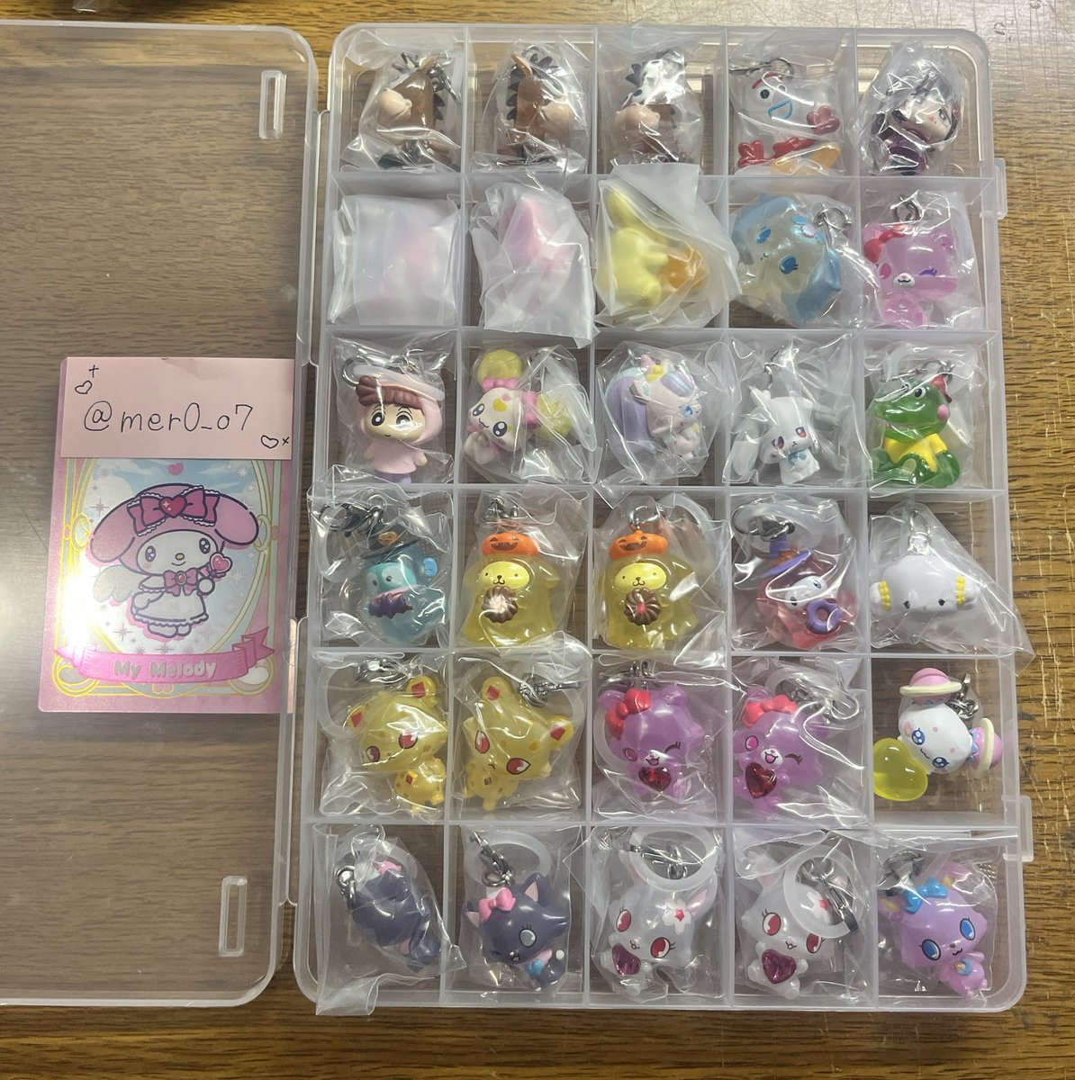 mer0_o7's tweet photo. ꒰ 交換 ꒱ ガチャガチャ めじるしアクセサリー

譲┊︎画像 1〜4枚 3・4枚目多い人優先します🥹🙏🏻

求┊︎定価➕梱包費➕送料 > その他めじるし

赤羽・池袋手渡しor郵送可能です！

検索からでもお気軽にお声掛けください🥹🙏🏻 https://t.co/EC7235YcNd