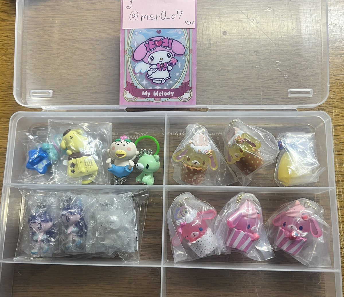 mer0_o7's tweet photo. ꒰ 交換 ꒱ ガチャガチャ めじるしアクセサリー

譲┊︎画像 1〜4枚 3・4枚目多い人優先します🥹🙏🏻

求┊︎定価➕梱包費➕送料 > その他めじるし

赤羽・池袋手渡しor郵送可能です！

検索からでもお気軽にお声掛けください🥹🙏🏻 https://t.co/EC7235YcNd