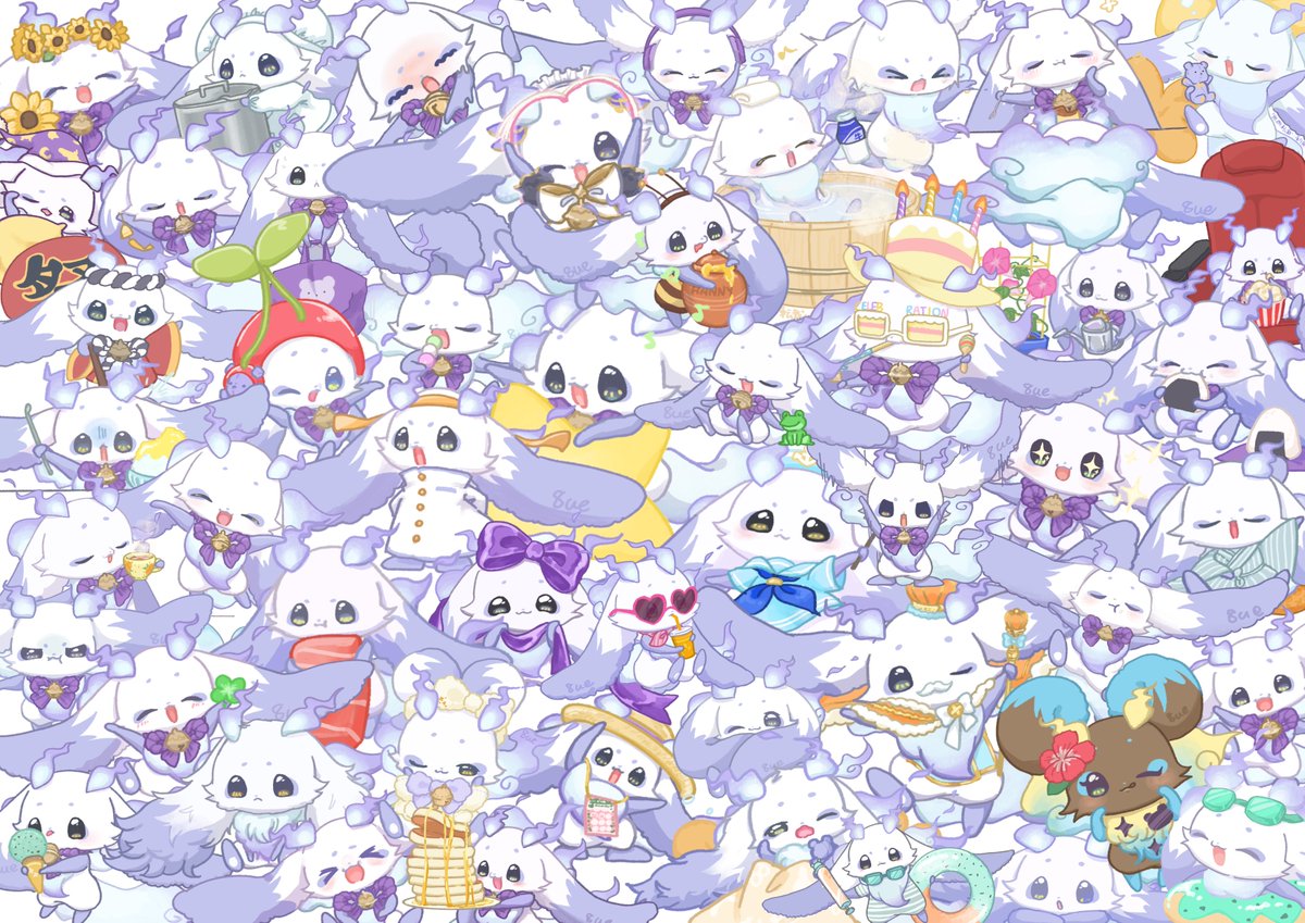 Nibe_8ue's tweet photo. ちょま単体絵をぎゅうぎゅうまとめました https://t.co/PMWPxek1eP