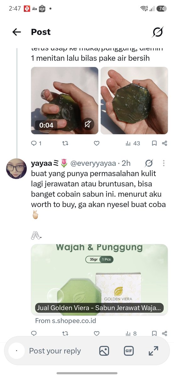 gushippal's tweet photo. u knooo 2019 abis pake sabun muka ini, muka w ancur seancur2nya sepipi kanan kiri 🥲🥲🥲 perih gatel merah2 jerawatnya keluar banyak 🥲🥲🥲 sedih kalo diinget2 gimana gatelnya perihnya dan insecurenya https://t.co/v9t7IqFjsq