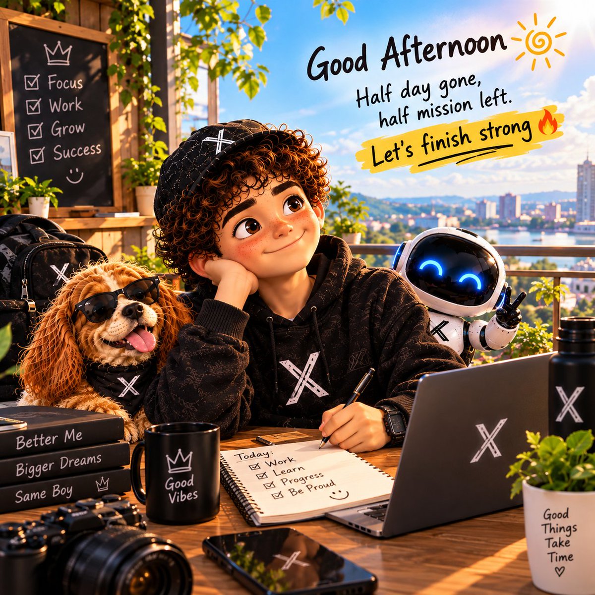 SFZOGEX69's tweet photo. Good Afternoon"GA"☀️

Half day gone, half mission left.

Let's finish strong 🔥 https://t.co/NGs7Cx97jc