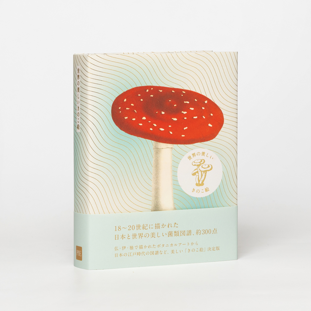 PIE_BOOKS's tweet photo. 【好評発売中】
読んでも、飾っても楽しい1冊🍄‍

『世界の美しいきのこ絵』では
18世紀～20世紀に描かれた 
世界の菌類図譜を約300点収録しています✨

植物学者により描かれてきた菌類の図譜は 
貴重な資料であることはもちろん、 
アートとしても楽しめる魅力にあふれています📘  

本書ではヨーロッパの貴重な図譜を中心に、 
江戸時代の日本で描かれた『本草図譜』も収録。  

美しく儚い「森の花」を
ぜひ手のひらサイズでお楽しみください🍄‍🟫