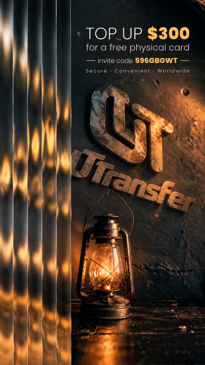 snake1997010101's tweet photo. Not every light needs to illuminate the whole world. ๐ฅ
Sometimes, it only needs to show you the next step.
Through the dark. Beyond borders. ๐โก
UTransfer โ keep moving toward whatโs next.#uๅก #utransfer #่ๆๅก #ๅฎไฝๅก #UCard #UTCard #UTransferCard #VirtualCard #VirtualVisa #DigitalCard