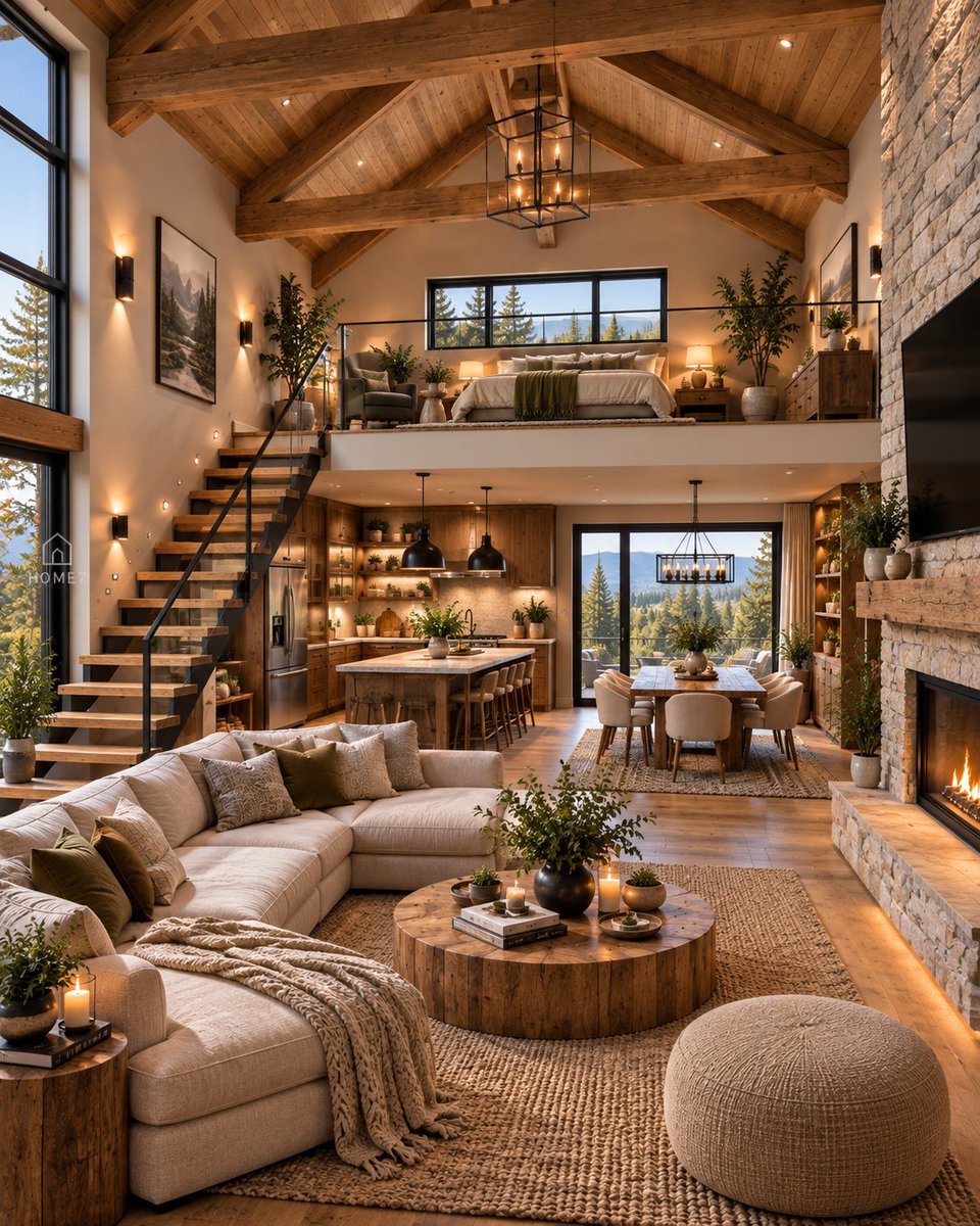HomeMakeoverD's tweet photo. Modern Loft Home #lofthome #moderndesign #homeinspiration https://t.co/Wec558WQ91