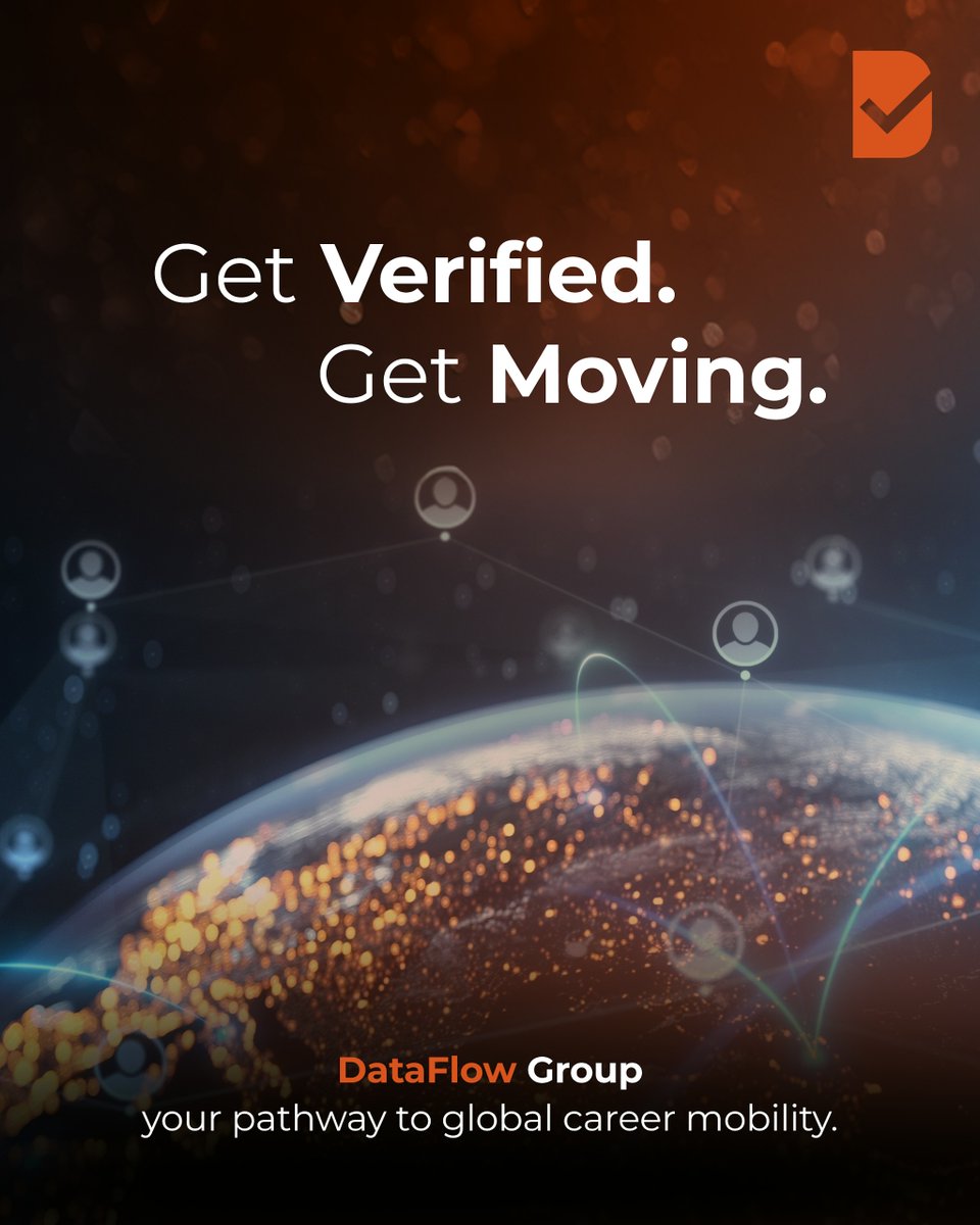 DataFlowGroup's tweet photo. Your international career starts with one step — verifying your credentials at the primary source. DataFlow Group makes that step straightforward, so you can focus on what comes next.

Get verified. Get moving.
🔗 https://t.co/LgKBXzu9Lb

مسيرتك المهنية الدولية تبدأ بخطوة واحدة بالتحقق من مؤهلاتك مباشرةً من مصدرها. مجموعة داتافلو تجعل هذه الخطوة سهلة وواضحة حتى تتفرغ لما يليها.

ابدأ. تحقق. انطلق.
🔗 https://t.co/LgKBXzu9Lb