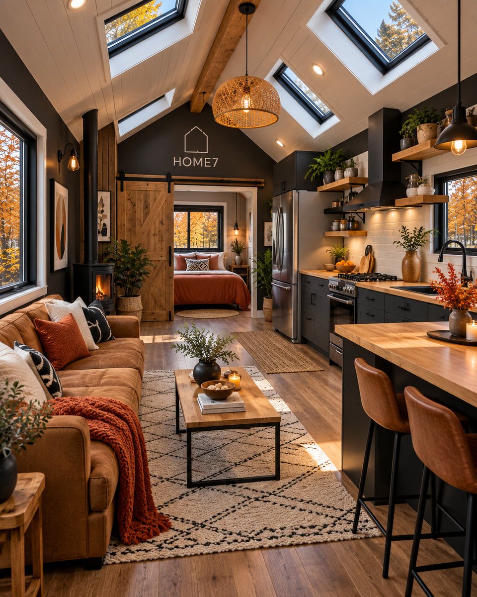 HomeMakeoverD's tweet photo. Warm Wood Interior #woodinterior #homedesign #cozyhome https://t.co/dj9bYlnAQ2