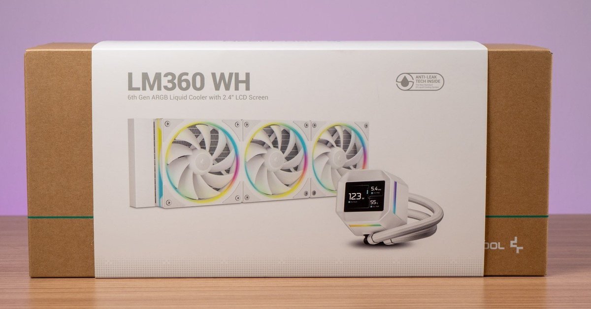 DeepCool_JAPAN's tweet photo. 魅せる冷却を、ホワイトで。
#DeepCool #クーラー #水冷 #自作PC #ゲーミングPC #LM360WH https://t.co/QBj32dFkqh