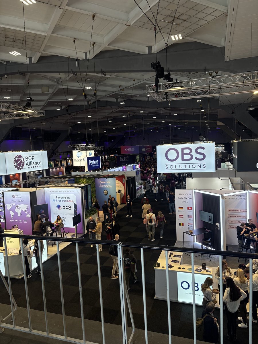 ExoftSoftware's tweet photo. The Exoft team joined Odoo Experience 2026 in Brussels 🇧🇪

A few days full of inspiring talks, new technologies, practical insights and great conversations with the tech community 🤝

We’re bringing fresh ideas and inspiration back to our projects 💡 https://t.co/9aRHtsI0sA