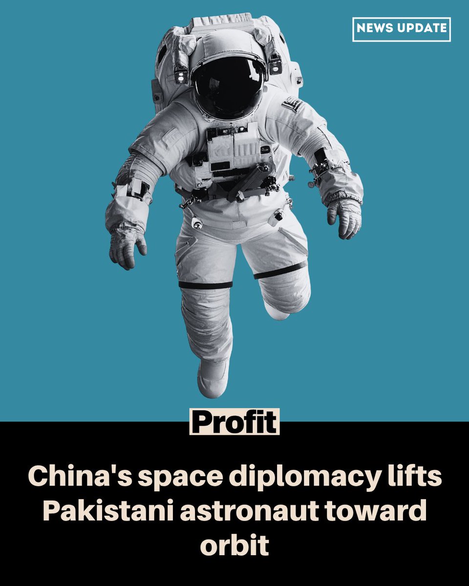 Profitpk's tweet photo. Final selection expected in October as Pakistan prepares to send its first astronaut to China’s Tiangong space station

Read: https://t.co/6trNTWLj63 https://t.co/6md8A1qCa7