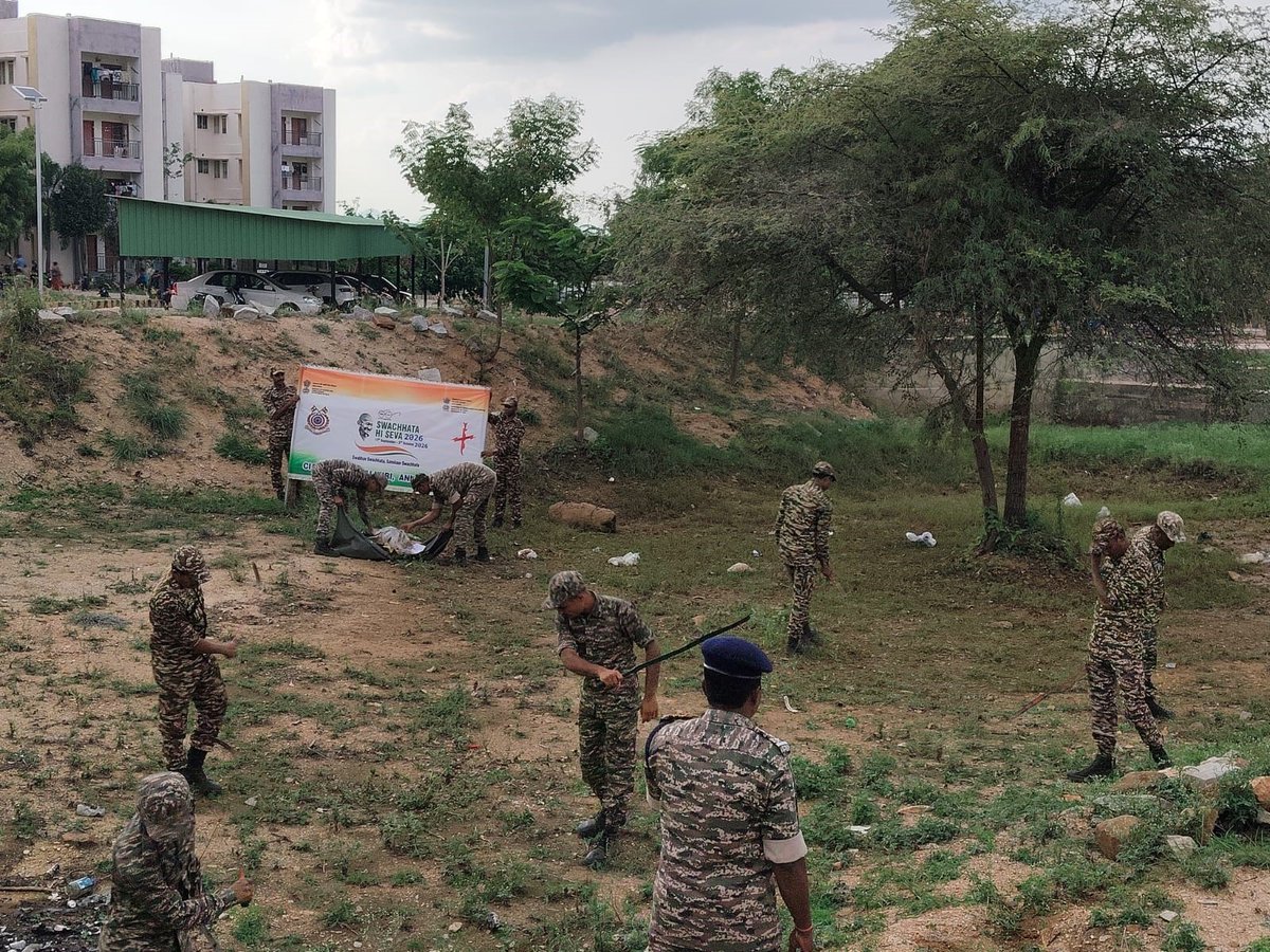 CiatCtr85137's tweet photo. Swachhata Hi seva campaign-2026 has been conducted at CIATS Kilikiri on 28/09/2026.
#SHS2026 #SwachhataHiSeva2026 https://t.co/nvElY80em5