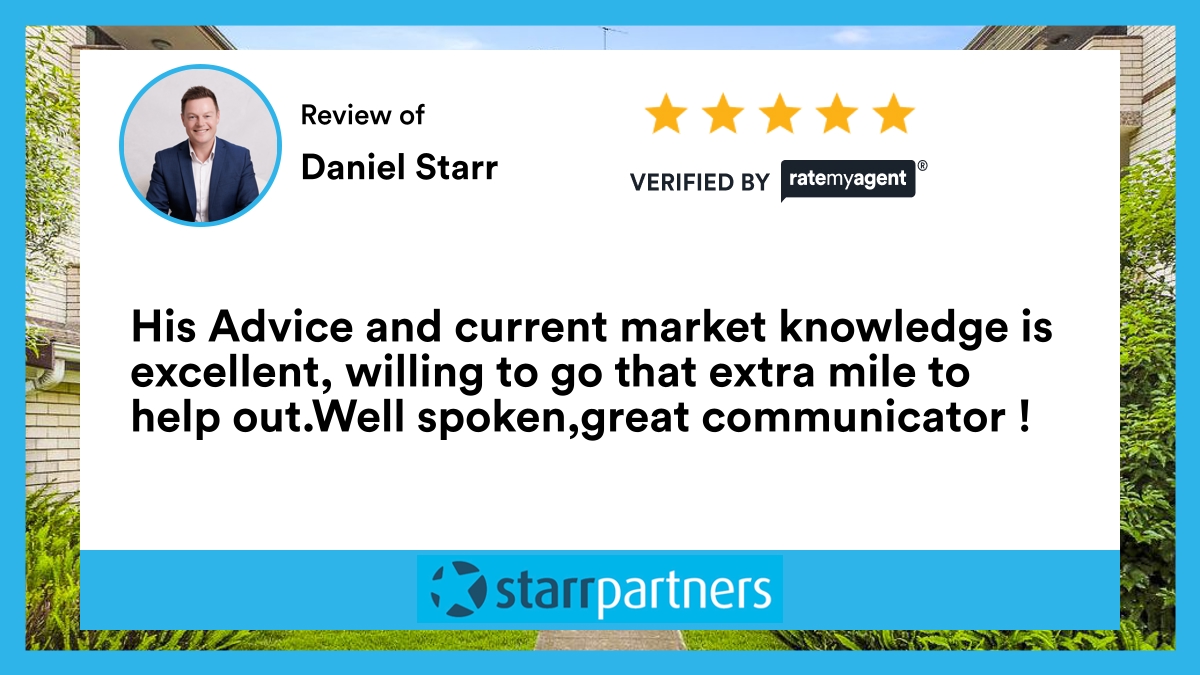 DanielStarrSP's tweet photo. My latest RateMyAgent review in Merrylands.

https://t.co/wtm8NNgQ8S

...
#ratemyagent #realestate #Starr_Partners_Merrylands https://t.co/H4LEAyXWVl