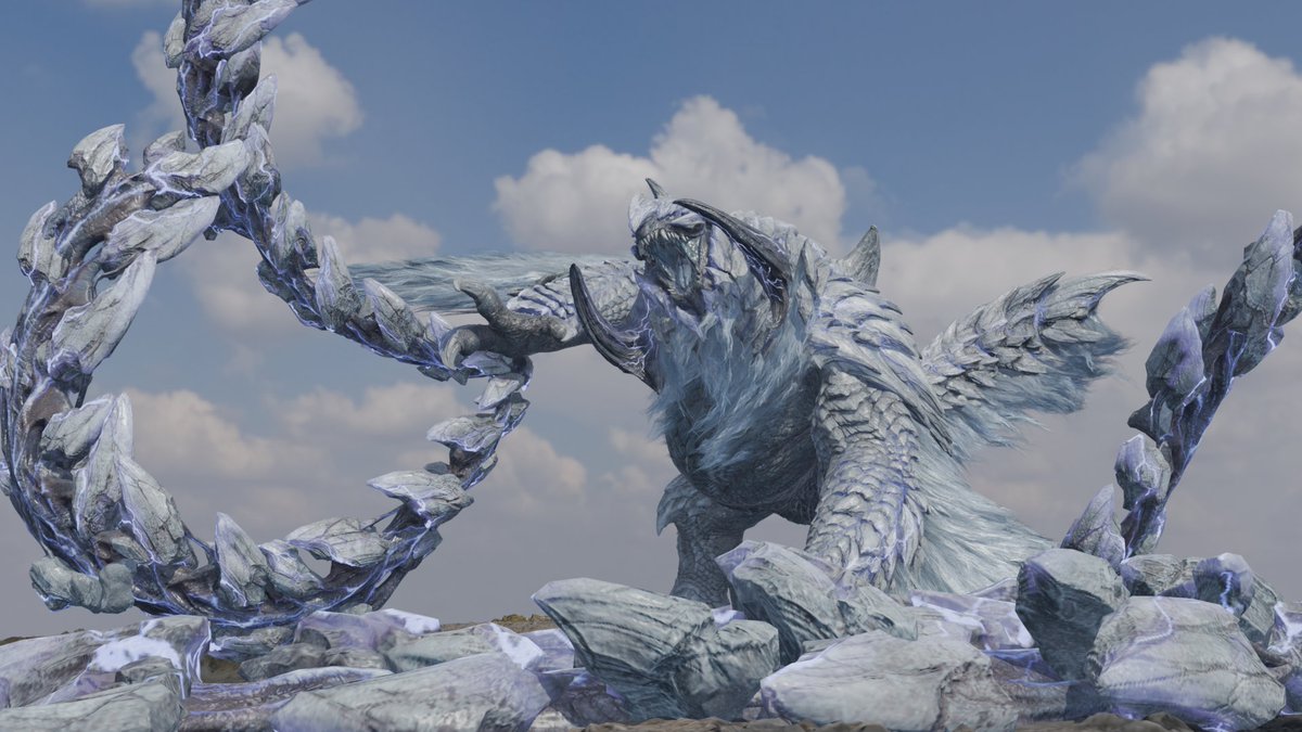 LazySpoon87's tweet photo. Arkveld
Model by @/SnoreDollar 
#monsterhunter #Arkveld #blender3d https://t.co/2OEcuCOeNR