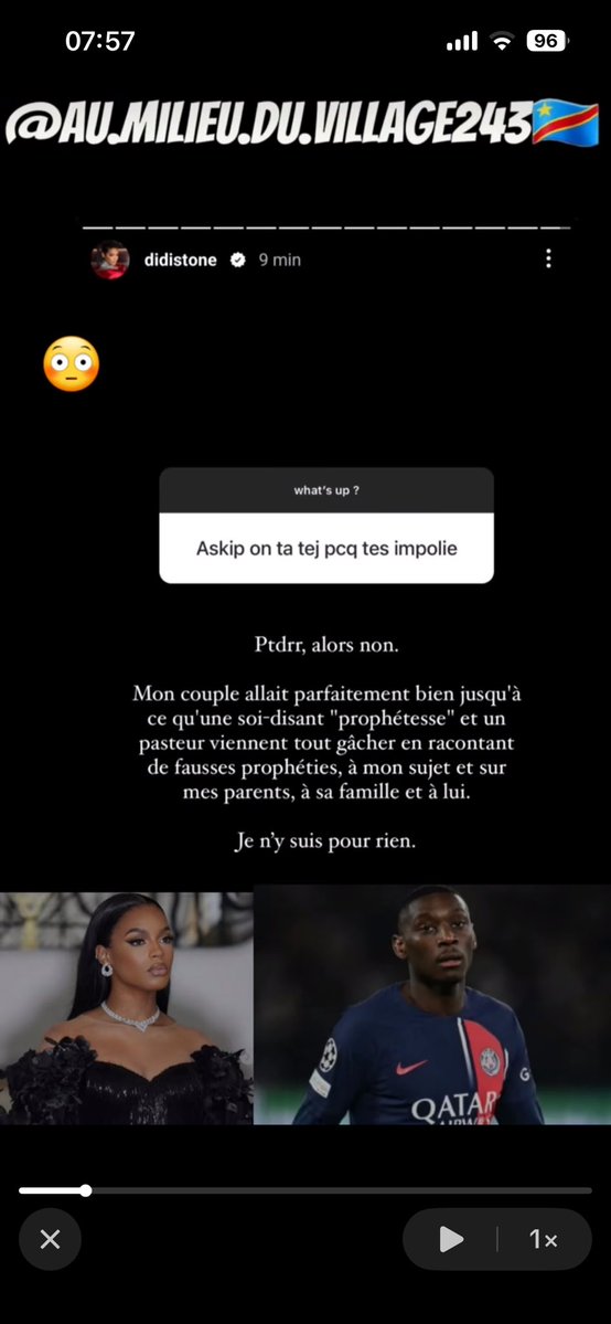 woody_gbagbo's tweet photo. Mais Didi stone a dit que Kolo muani l’a quitté parce que un pasteur a prophétisé sur la vie de Kolo muani 😭😭😭 https://t.co/z2oM7IxBzv