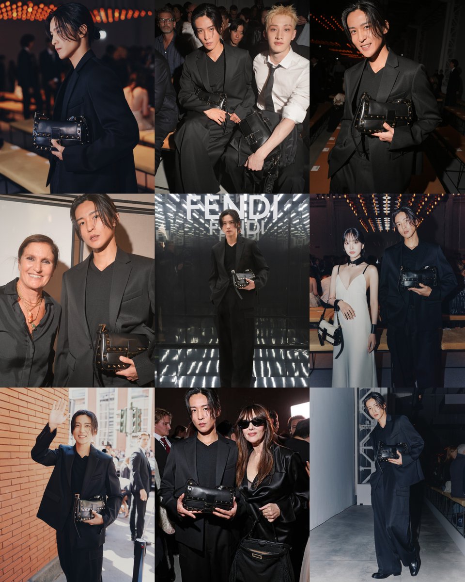 sirenssonar's tweet photo. milan fashion week ss27 has concluded! i'm so grateful that meguro able to took part in fendi show this season and show us a new side of him after hiatus for almost a year.

thank you for meguro stans who work really hard, esp to those who saw him in milan. i love you so much! 🖤 https://t.co/Yu7Z0bxk0J