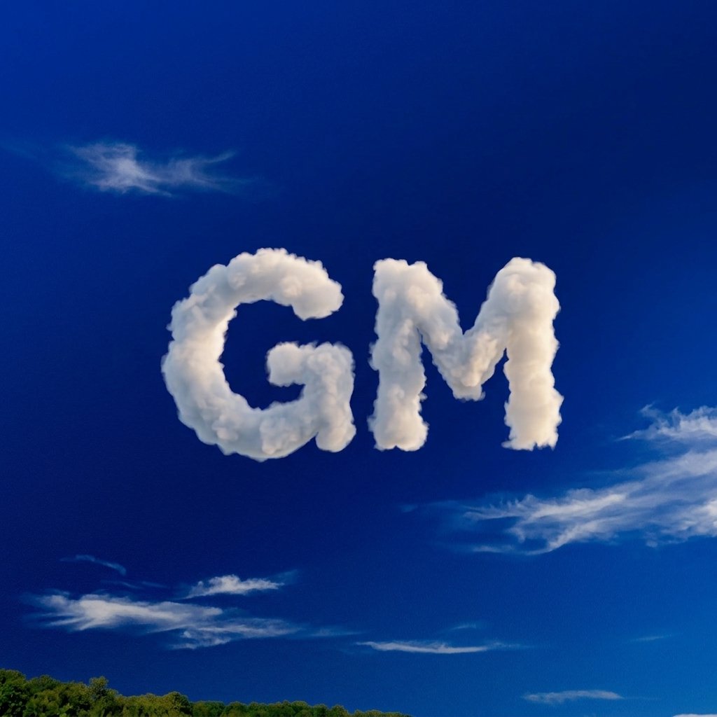 cryptocom's tweet photo. Clear skies ahead. GM ☁️ https://t.co/eLTgZbQ57H