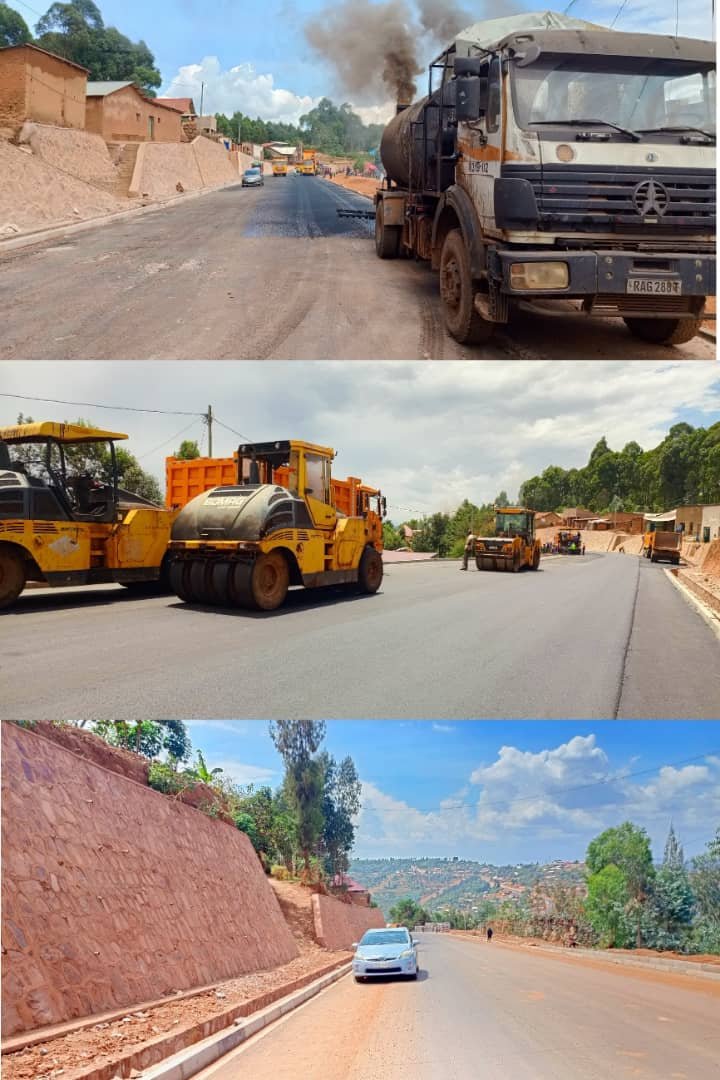 HeritierRW's tweet photo. #𝐏𝐞𝐫𝐞𝐳𝐢𝐝𝐚𝐖𝐚𝐜𝐮: On 09 July 2024, during his presidential campaign in @Gicumbi_Rwanda,President @PaulKagame told citizens that Rwanda’s development journey would continue, stressing that “𝗺𝗼𝗿𝗲 𝗴𝗼𝗼𝗱 𝘁𝗵𝗶𝗻𝗴𝘀 𝗮𝗿𝗲 𝘆𝗲𝘁 𝘁𝗼 𝗰𝗼𝗺𝗲.” He also emphasized that development is built on 𝘀𝗲𝗰𝘂𝗿𝗶𝘁𝘆 and protecting what the country is building.

𝗧𝗼𝗱𝗮𝘆, that message can be connected to ongoing infrastructure development in Gicumbi, including the 15.5-km Byumba–Ngondore tarmac road, as commitments made during the 2024 campaign period are translated into action.

From commitment to implementation, and from promises to tangible results—leadership is demonstrated through delivery. #RwandaWorks 
@gahundemaurice @rpfinkotanyi @LonzenRugira