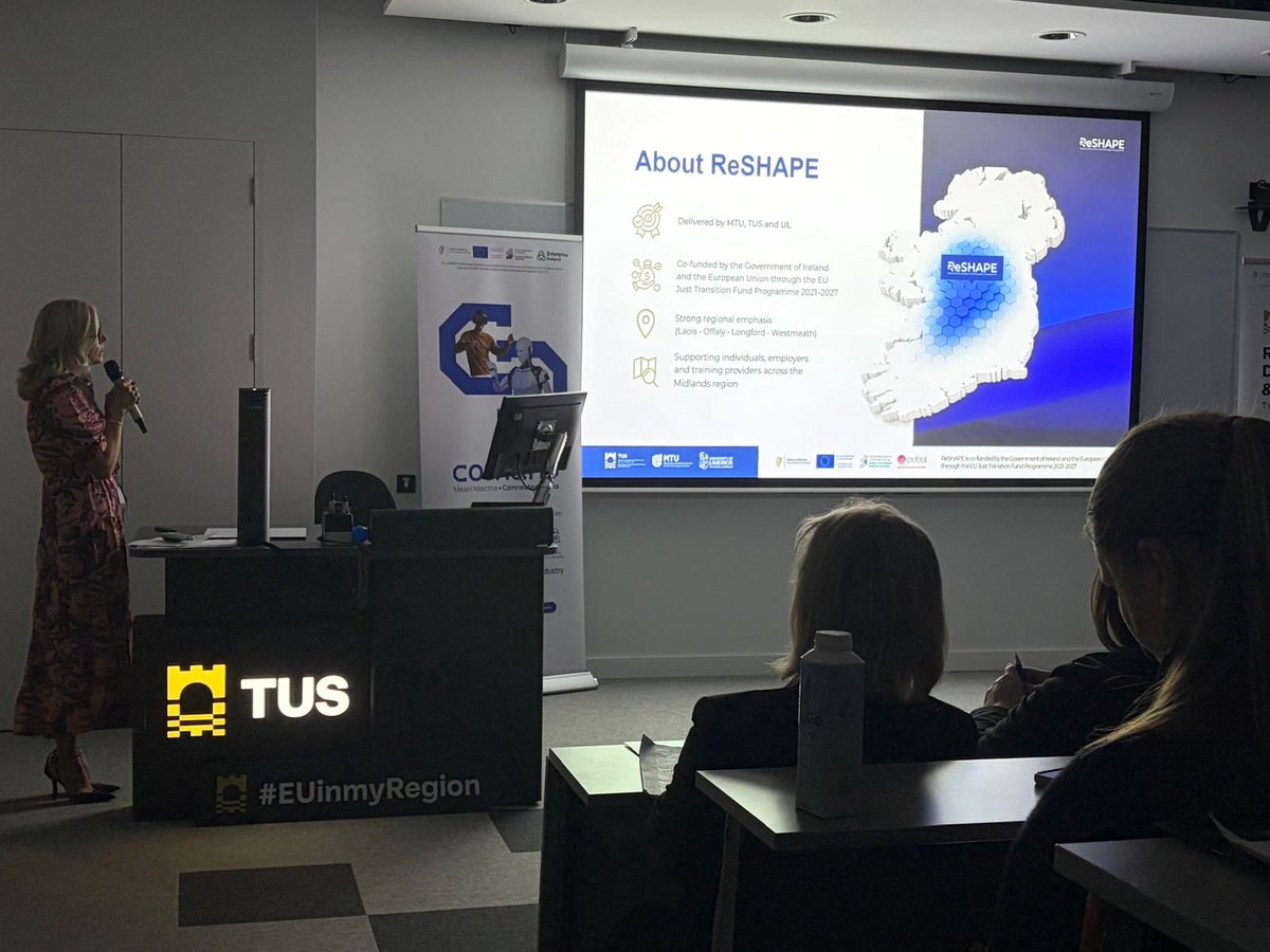 EUJTF_ie's tweet photo. Last week #EMRA were delighted to attend the #SMOR Working Party meeting and showcase the impact of EU Cohesion Policy across Monaghan & Athlone 🇪🇺

Visits included the Monaghan Peace Campus, TUS technology gateways, #EUJTF project Mount Lucas Circular-IMTA-Demo Project and National Construction Training Centre.

A great opportunity to highlight innovation, skills, research and regional development in Ireland.

Thank you to all of the #EUJustTransitionFund projects who showcased on the day.

#EUfunds #CohesionPolicy #ERDF #Peatlandsforprosperity #Futurecast #Bioscaleup #ReShape  
@EMRAssembly @agriculture_ie  @DeptCEE @eurireland @EU_Commission @EUinmyRegion @pobal @gri_cooperative @TUS_ie @SEUPB @EMRAssembly @DeptEnterprise @NWAssembly @SouthernAssembl