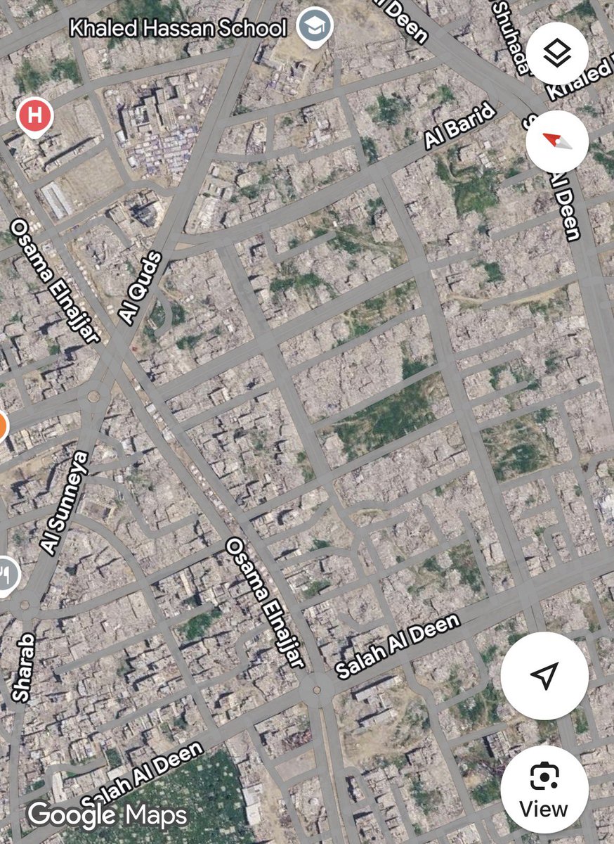 PolitlcsGlobal's tweet photo. 🚨🇵🇸 PICTURED: Google Maps has provided updated photos of the Gaza Strip https://t.co/L5EHQt1QQR