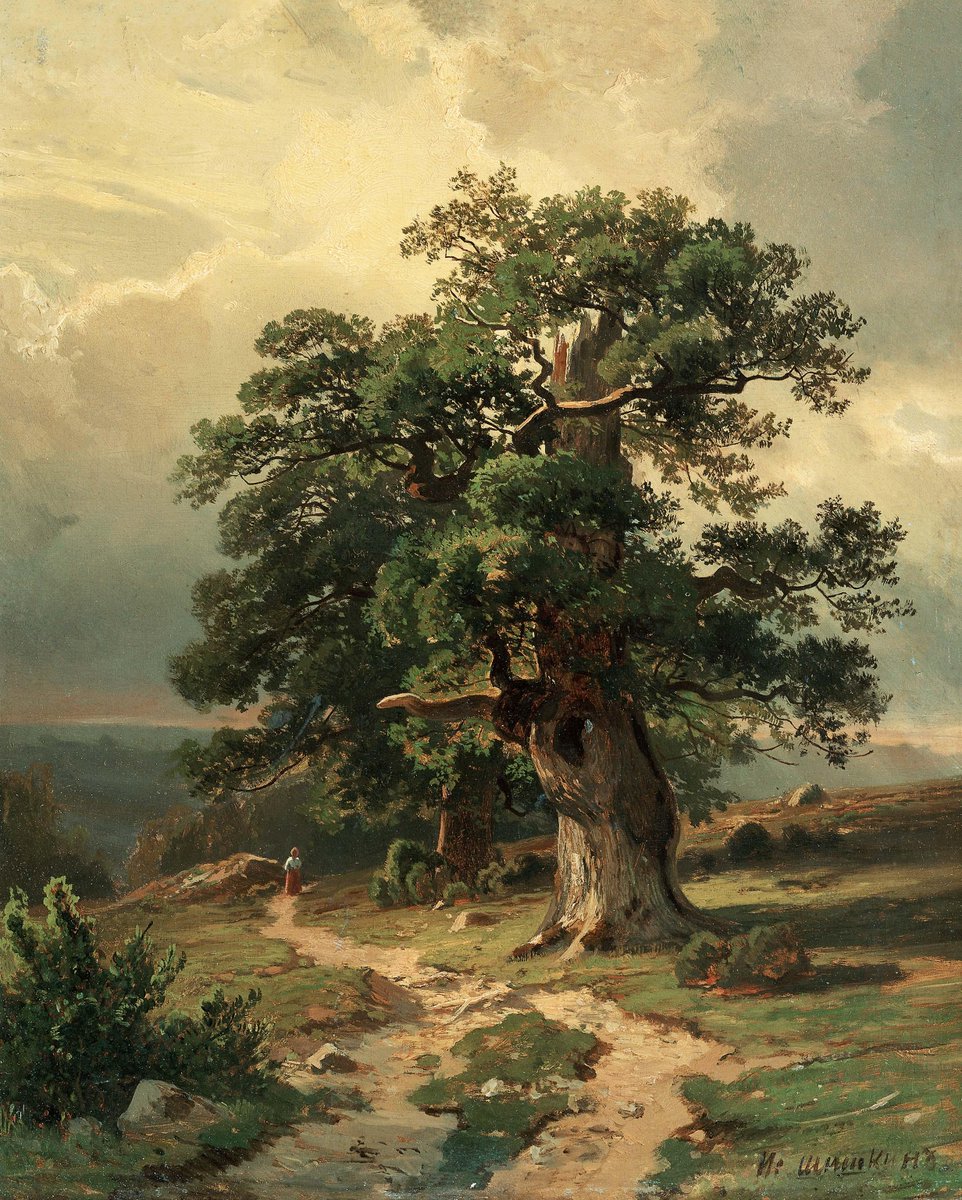 arte_angela's tweet photo. IVAN SHISHKIN
Pintor Ruso
1831-1898
Museo Estatal Ruso
Óleo s/ Tabla - 41,5x34,5 cm
"Robles" - 1865 https://t.co/Eow6ZU2fcF