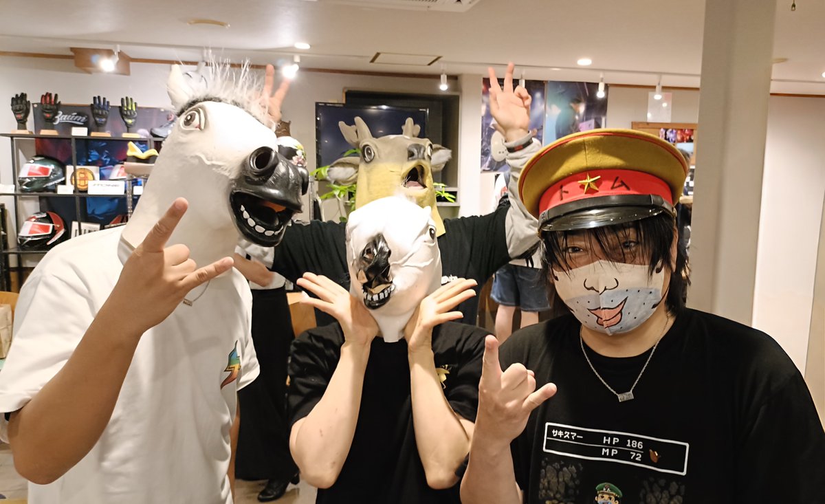 mwaaumw's tweet photo. サキヌマー様のオフ会、めっちゃ楽しかった〜😆💕
2日間ありがとう♡
#戦犯
#HK
#サキヌマーオフ会 https://t.co/o2vC3TJHMo