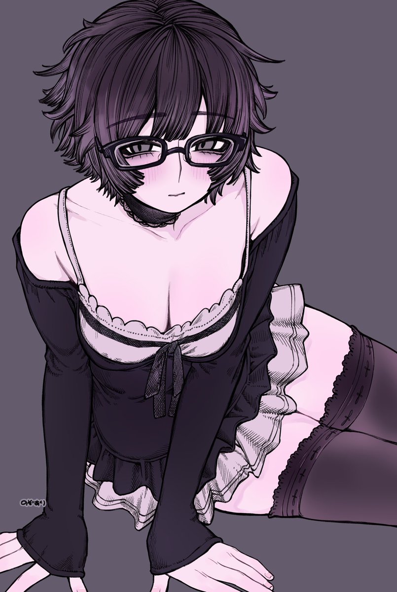 Nozoari144's tweet photo. ボサ髪ダウナーお姉さん https://t.co/0iUjGptXAv
