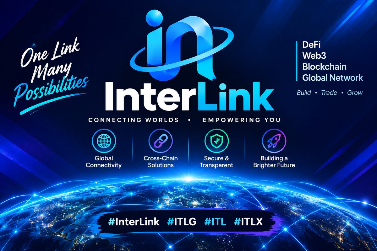 vokto807's tweet photo. Blockchain becomes more powerful when ecosystems can connect. 🌍
InterLink is all about connectivity and innovation.
#InterLink #ITLG #ITL #ITLX https://t.co/KVnwrCBbgH