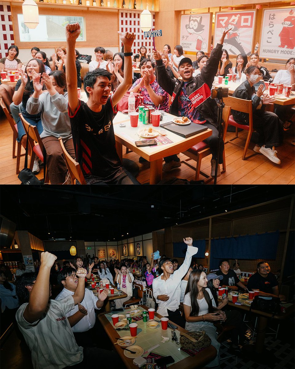 pprxteam's tweet photo. ขอขอบคุณทุกคนที่ได้เข้าร่วมกิจกรรม Watch Party ของเรานะ พวกเราหวังว่าทุกคนได้กินอาหารอร่อยๆ ได้ถ่ายรูปสวยๆ และได้พบปะกับพี่กล้า @CigaretteS_Kla นะ🔥

ขอขอบคุณ HOMERUN IZAKAYA, VALORANT TH, DND  Events และ Secretlab ที่ช่วยให้งานนี้เกิดขึ้นได้จริง! https://t.co/6WWe8RrwAn