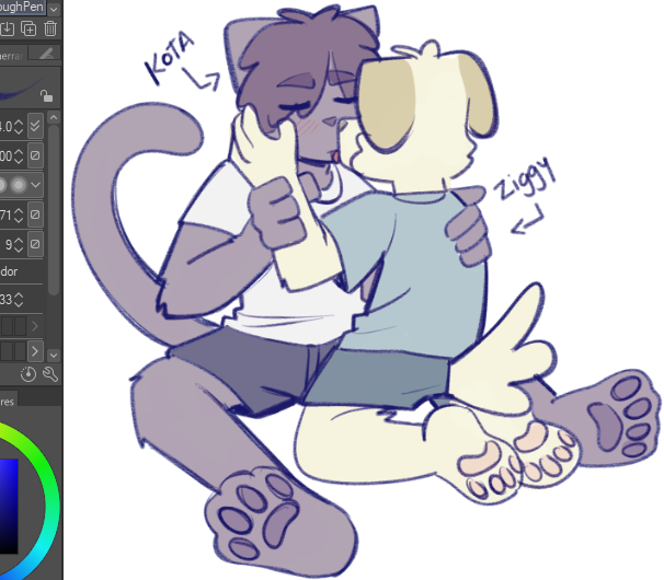 Gigi_Naranjosaa's tweet photo. Coso rapido que hize antes de dormir 💤

#furryart #ocs #boceto https://t.co/KhI0r2vA37