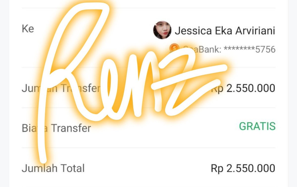 renz_precious's tweet photo. Help RT SCAM Nct127 Redline Jkt !

Buat yang masih cari wtb wts redline nct 127 jakarta hati2 yaa.. 

Dia wts cat 4 
@SeaBankID 901406925756
Jessica Eka Arviriani
083122084843

Aku udah tf tapi dia nggak kasih eticket nya.. Di DM dan WA no respon

https://t.co/KIRZfgl9Ye https://t.co/IsNsFY0Ug3