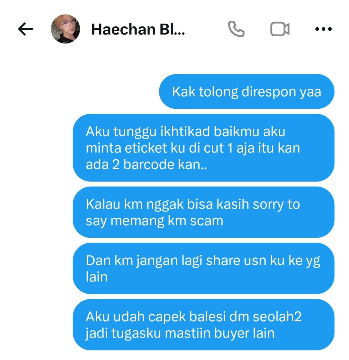 renz_precious's tweet photo. Help RT SCAM Nct127 Redline Jkt !

Buat yang masih cari wtb wts redline nct 127 jakarta hati2 yaa.. 

Dia wts cat 4 
@SeaBankID 901406925756
Jessica Eka Arviriani
083122084843

Aku udah tf tapi dia nggak kasih eticket nya.. Di DM dan WA no respon

https://t.co/KIRZfgl9Ye https://t.co/IsNsFY0Ug3