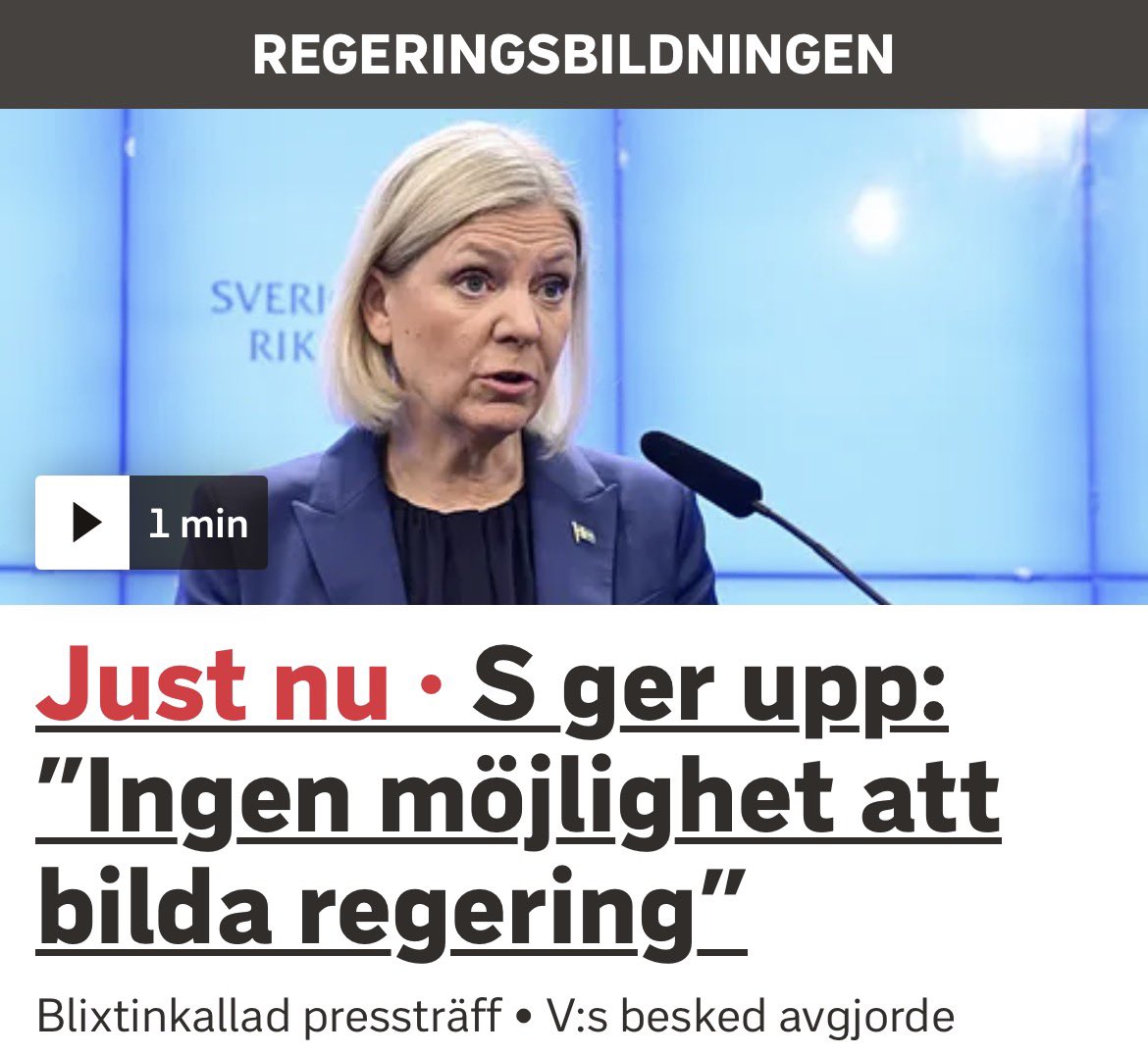 ir_rkp's tweet photo. Hyvä. Tätä osasi odottaa. Järkyttävät vaalivilppiepäilyt eivät ainakaan auttaneet asiassa.

Homma annettava osaavampiin ja vastuullisempiin käsiin eli oikeistoblokille. 

#Ruotsinvaalit https://t.co/TQJbpQNFPl