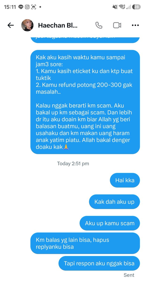 renz_precious's tweet photo. Help RT SCAM Nct127 Redline Jkt !

Buat yang masih cari wtb wts redline nct 127 jakarta hati2 yaa.. 

Dia wts cat 4 
@SeaBankID 901406925756
Jessica Eka Arviriani
083122084843

Hapus komen, reply yg lain bisa tp respon aku nggak bisa

https://t.co/KIRZfgl9Ye https://t.co/OTmxjJRh1B