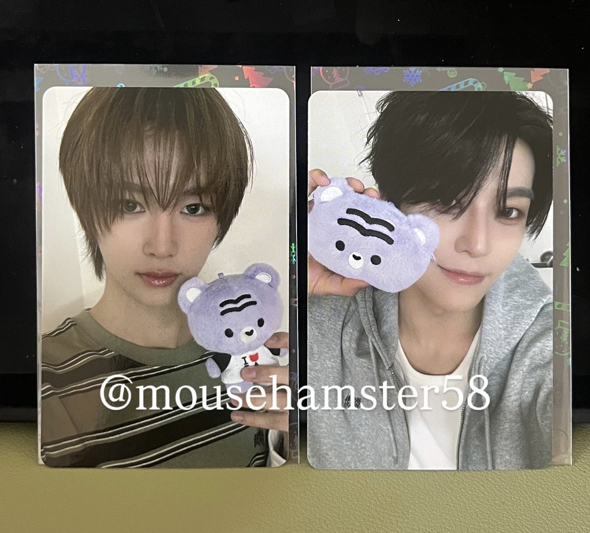 mousehamster58's tweet photo. looking to trade these anxin/xinlong kpop nara fansign pobs for sangwon/leo! pls dm if interested🥹

#ald1 #alphadriveone #안신 #周安信 #씬롱 #贺鑫隆 wtt kpopnara https://t.co/awQsRBMFIm