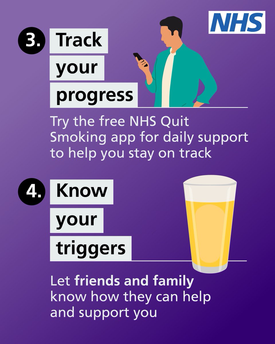 NHSuk's tweet photo. #Stoptober is nearly here!

October is the month when thousands of people decide to quit smoking and kick the habit for good!

Here are 5 tips to get you ready to ditch the cigs.

➡️ https://t.co/BxHnpmWaAk https://t.co/c8AlNVhIFP