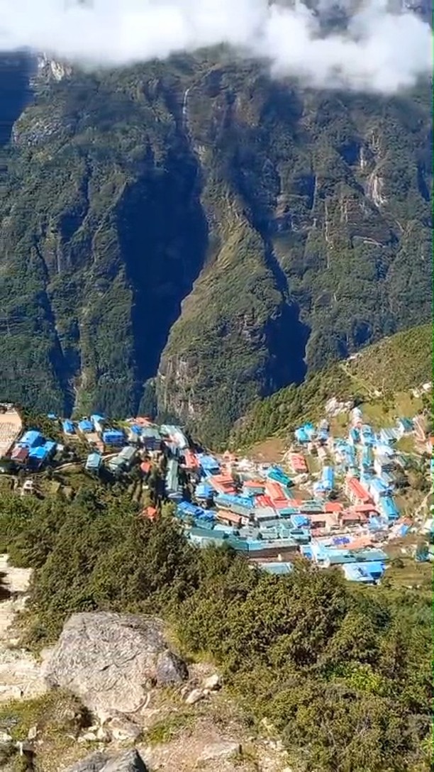 LittleMiss1Dx's tweet photo. #Amazing #arielview of #namchebazar #EBCtrek
#nepalfortrekking #himalayasforfuture #goretotreks #trekking #nepalnow #himalayas #happytime #bestplacestogo #mountains #travelblogger #travelling #EverestBaseCamp #naturelovers #nature #nepal https://t.co/v346dMwHFP